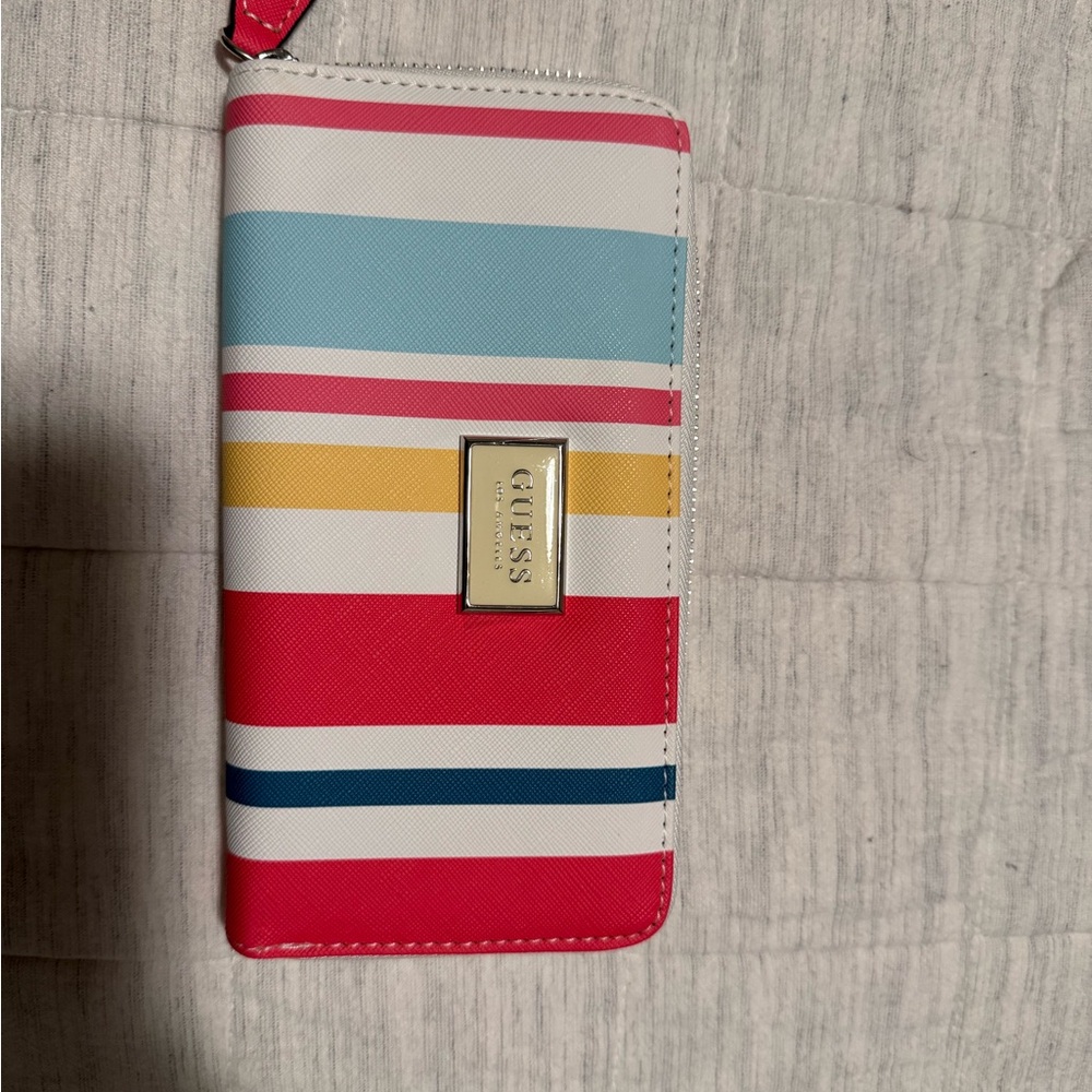Guess Multicolor Striped wallet